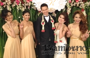 ชุดราตรี เช่าที่แบมบี้ เวดดิ้ง ห้วยขวาง